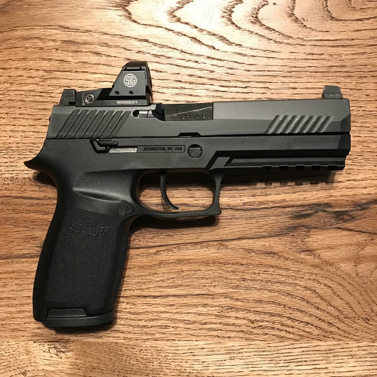 ACTION SIG SAUER P320 RX FULL SIZE Armurerie WYN Sàrl Suisse