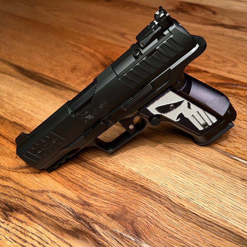 Walther Ppq Q Expert Or Steel Frame The Punisher Optique En Option