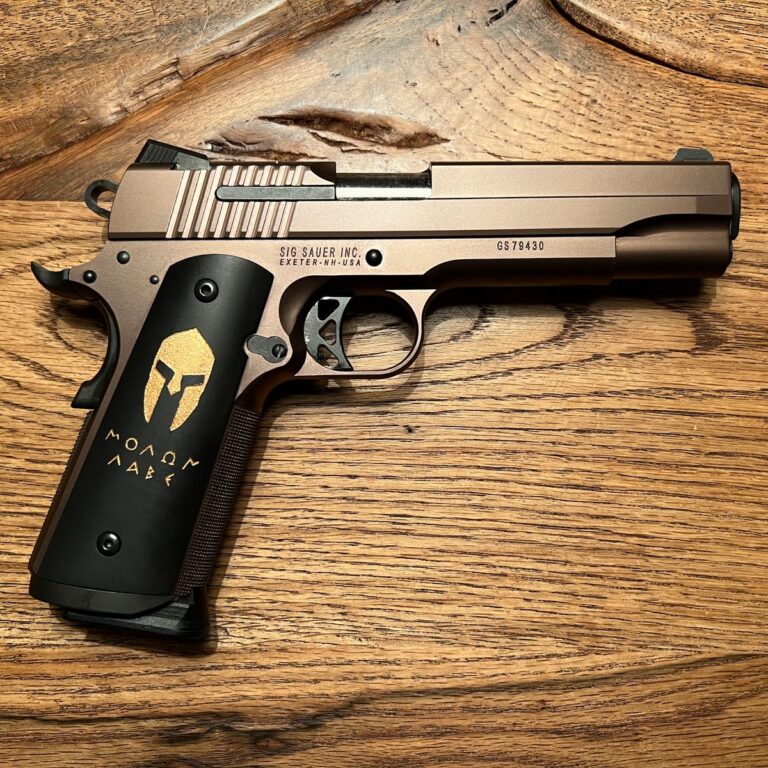 SIG SAUER 1911 SPARTAN Armurerie WYN Sàrl Suisse romande Lausanne